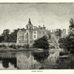 Adare Manor, County Limerick, Ireland, 19th Century Adare Manor, County Limerick, Ireland, 19th Century