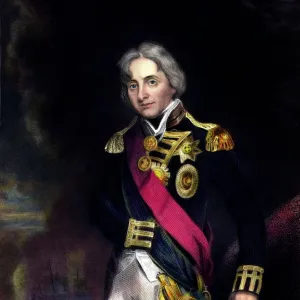 Famous Military Leaders Poster Print Collection: Horatio Nelson (1758-1805)