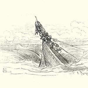 Adventures of Baron Munchausen, The sinking ship