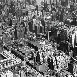 Aerial of Pennsylvania Station Aerial of Pennsylvania Station