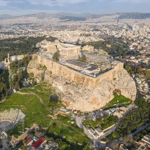 Acropolis of Athens Morning Print Acropolis of Athens Morning Print