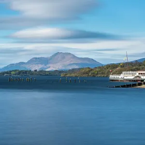 Aerial View over Loch Lomond Scotland Aerial View over Loch Lomond Scotland
