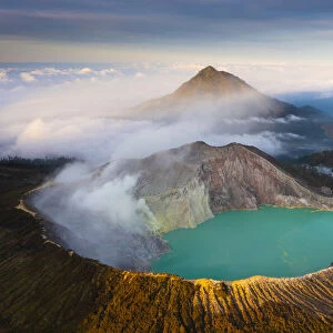 Ultimate Earth Prints Canvas Print Collection: Kawah Ijen Volcano, Java, Indonesia