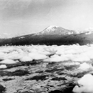 Aerial View Of Mt. Kilimanjaro