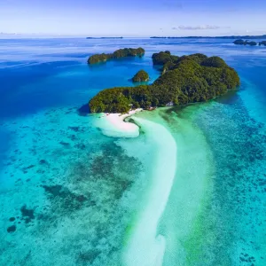 Palau Islands Aerial View Print Palau Islands Aerial View Print