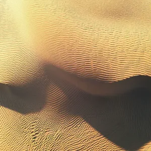 Aerial View of Sand Dunes Aerial View of Sand Dunes