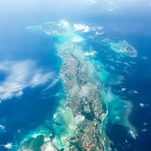 Miyako Island Aerial View Print Miyako Island Aerial View Print