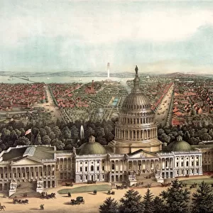 Aerial View of Washington, D. C