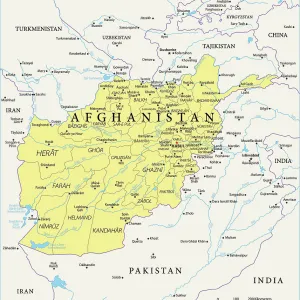 Afghanistan Reference Map