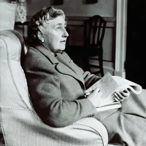 Agatha Christie Seated Agatha Christie Seated