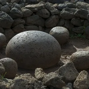 Ahu Te Pito Kura, the Navel of the World, Easter Island, Chile Ahu Te Pito Kura, the Navel of the World, Easter Island, Chile