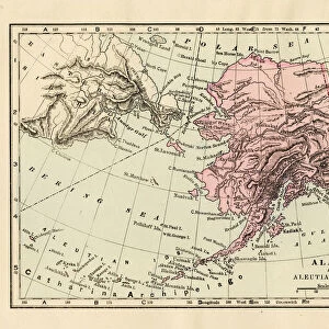Alaska map 1893