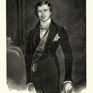 Vintage Albert, Prince Consort Print Vintage Albert, Prince Consort Print