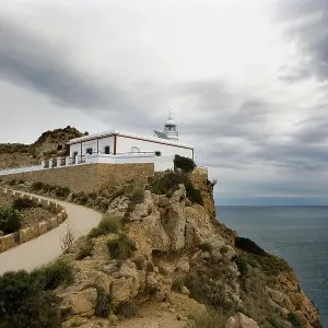 Albir Lighthouse, Serra Gelada Natural Park Albir Lighthouse, Serra Gelada Natural Park
