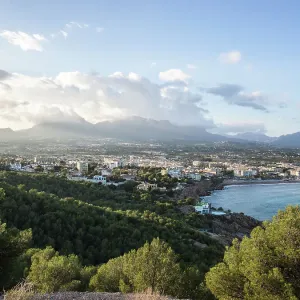Albir View, Costa Blanca in the south east of Spain Albir View, Costa Blanca in the south east of Spain