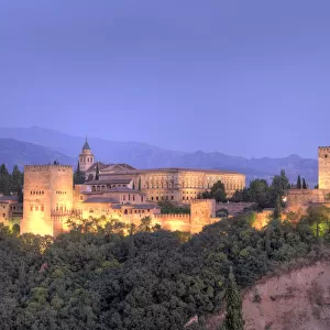 Alhambra Palace complex, Granada, Spain