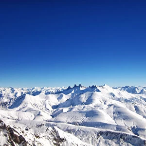 Alpe d Huez France Ski Resort Mountains Vista