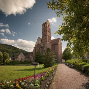 Alpirsbach monastery church, Black Forest, Germany