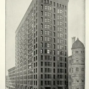 American Victorian architecture, The Monadnock Building is a 16-story skyscraper, Chicago, 19th Century