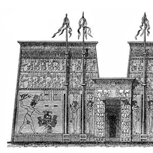 Ancient Egyptian Temple in Edfu