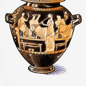 Ancient Greek urn