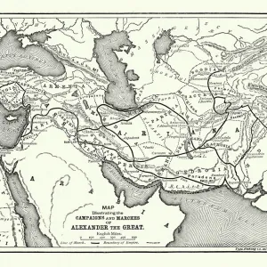 Famous Military Leaders Collection: Alexander the Great (356 bc-323 bc)