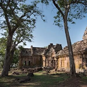 the Ancient Khmer art, Phanom Rung historical park in north east of Thailand
