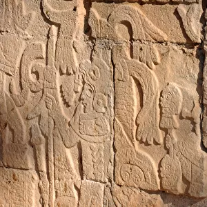 Ancient Mayan Carving