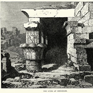 Ancient Ruins at Dendera