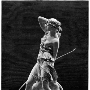 Ancient Statue of the Goddess Artemis