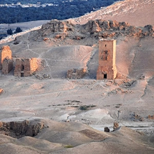 Ancient tower tombs in Syrias Palmyra