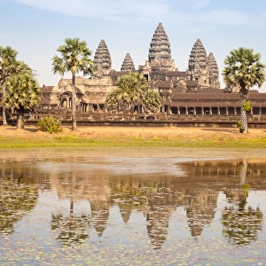 The Angkor Wat and Reflection
