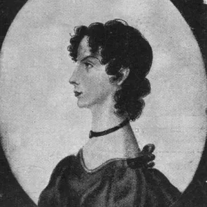 Anne Bronte Print circa 1845 Anne Bronte Print circa 1845