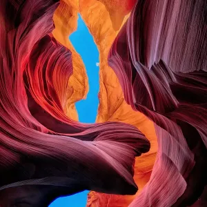 Lower Antelope Canyon Abstract Sandstone Print Lower Antelope Canyon Abstract Sandstone Print