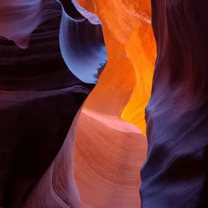 Antelope canyon light Antelope canyon light