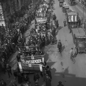 Manifestazione contro lo Sciopero. Manifestazione contro lo Sciopero.