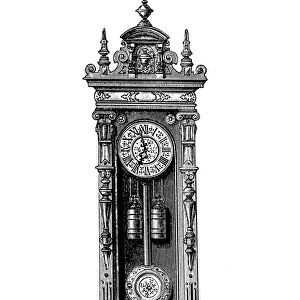 Antique clock Design Illustrations