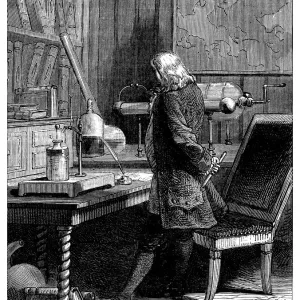 Benjamin Franklin Electricity Print