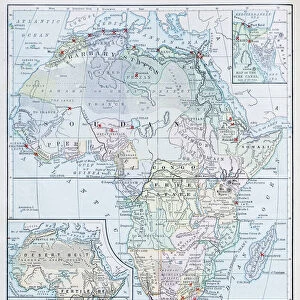 Antique map: Africa