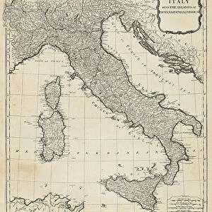 Antique Map of Italy - 18th Century