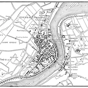 19th Century Londonderry Print 19th Century Londonderry Print