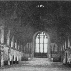Antique photo: Old Westminster Hall Antique photo: Old Westminster Hall