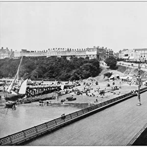 Antique photograph of seaside towns of Great Britain and Ireland: Southend