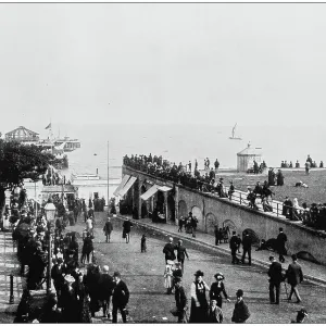 Antique photograph of seaside towns of Great Britain and Ireland: Clacton on Sea Antique photograph of seaside towns of Great Britain and Ireland: Clacton on Sea