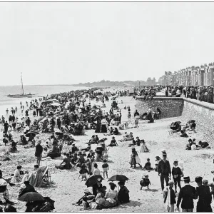 Antique photograph of seaside towns of Great Britain and Ireland: Lowestoft Antique photograph of seaside towns of Great Britain and Ireland: Lowestoft