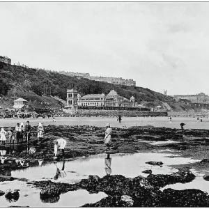 Antique photograph of seaside towns of Great Britain and Ireland: Scarborough Antique photograph of seaside towns of Great Britain and Ireland: Scarborough
