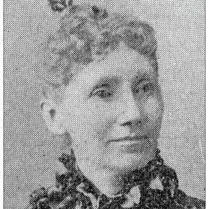 Antique portrait of famous people: Fanny Purdy Palmer
