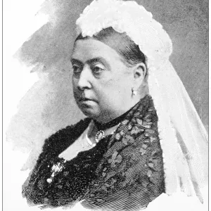 Antique travel photographs of England: Queen Victoria
