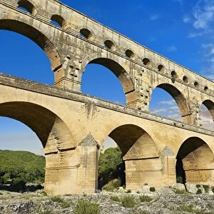 antiquity, attraction, bridge, cloudless, french, historic, unesco world heritage sites