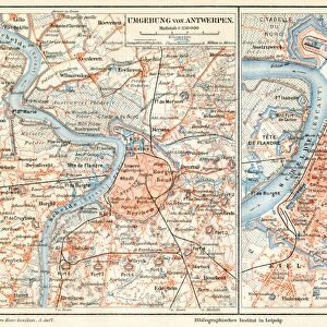 Antwerpen map 1895